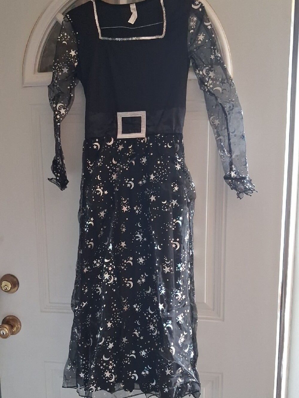 Black Witch Costume for Kids - Picture 5 of 11